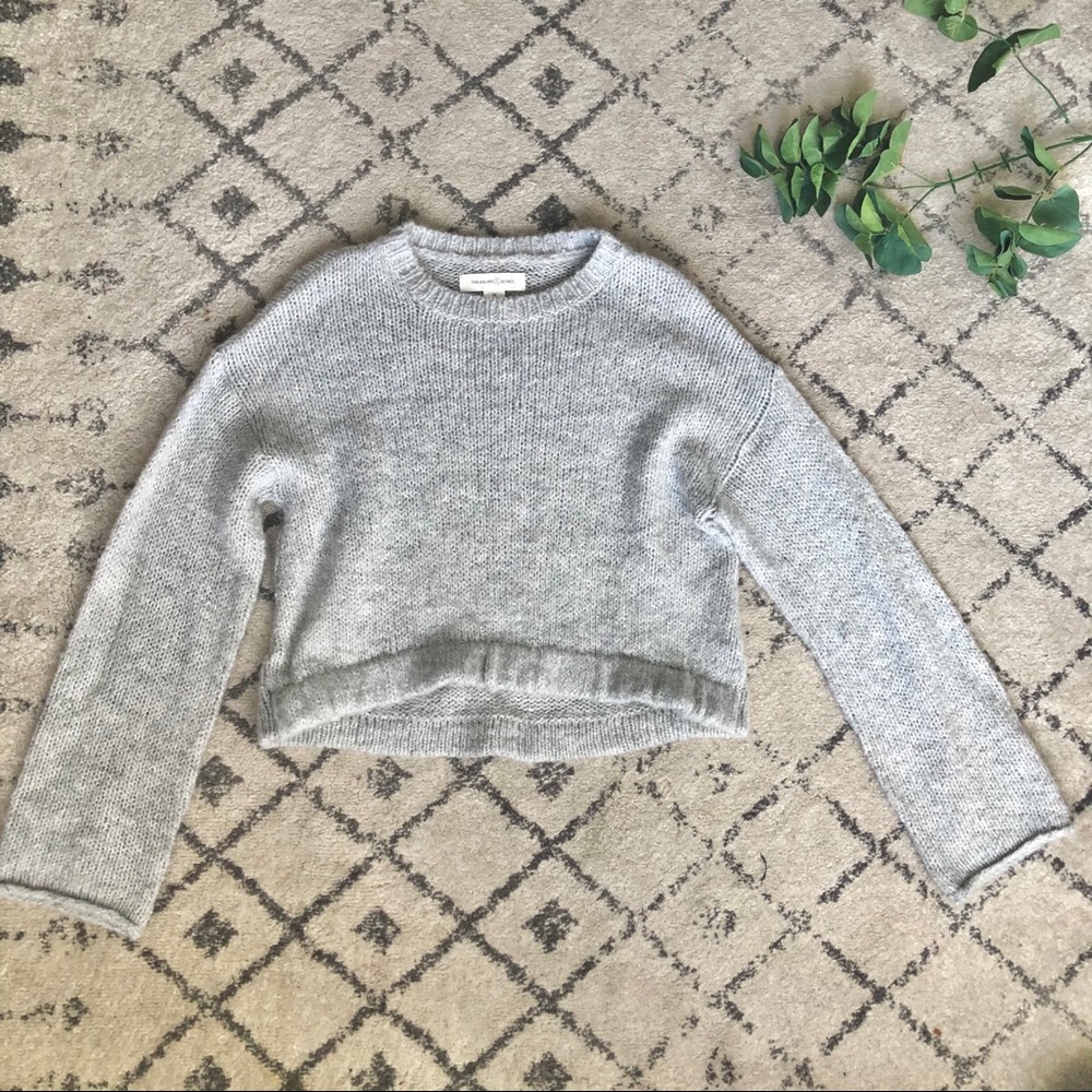 Treasure & Bond cropped sweater